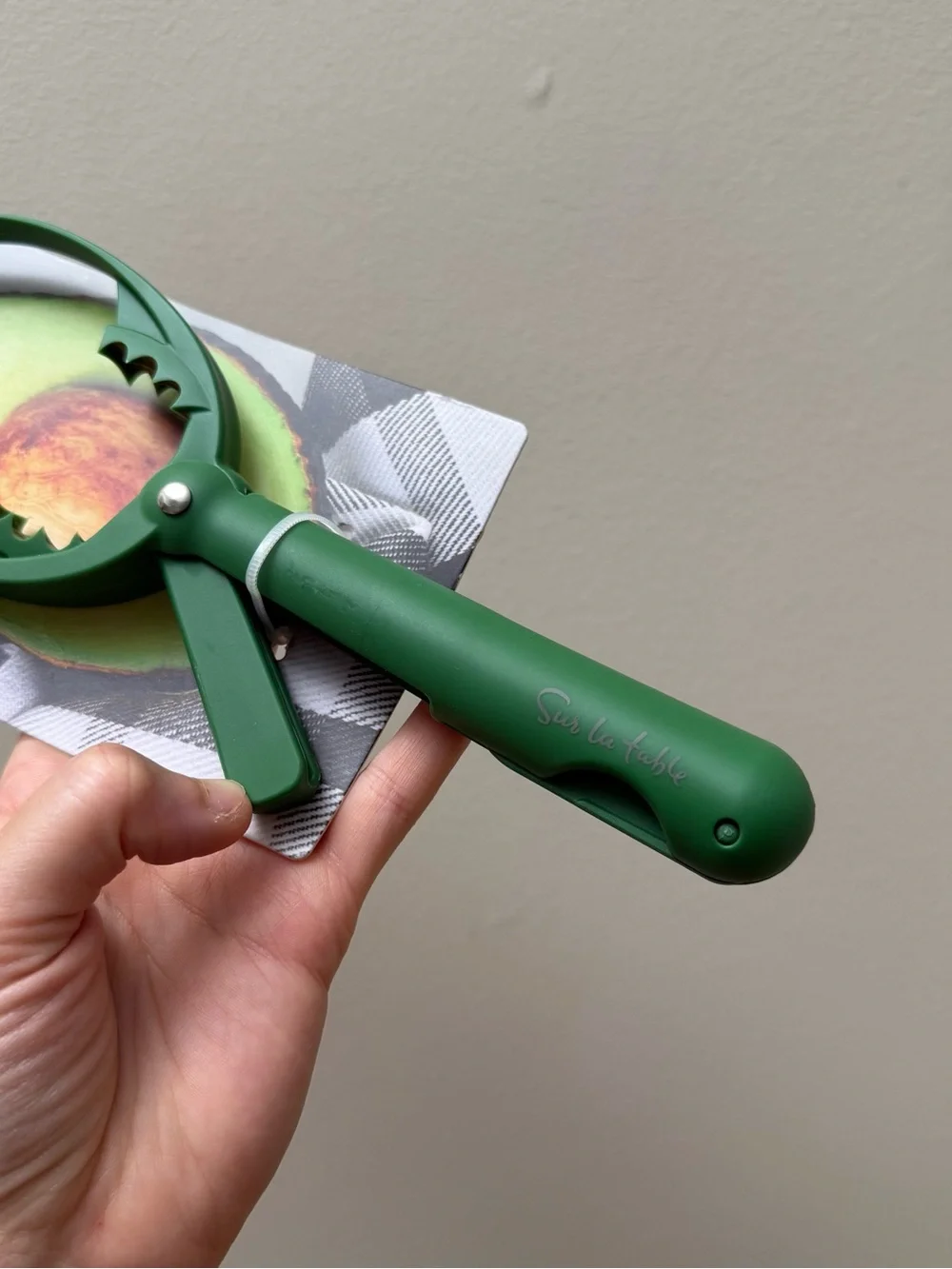 Sur La Table 3-in-1 Avocado Tool in Green Handle